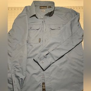 Dri Duck | Vintage | Long Sleeve Power Move Fishing Shirt | Small